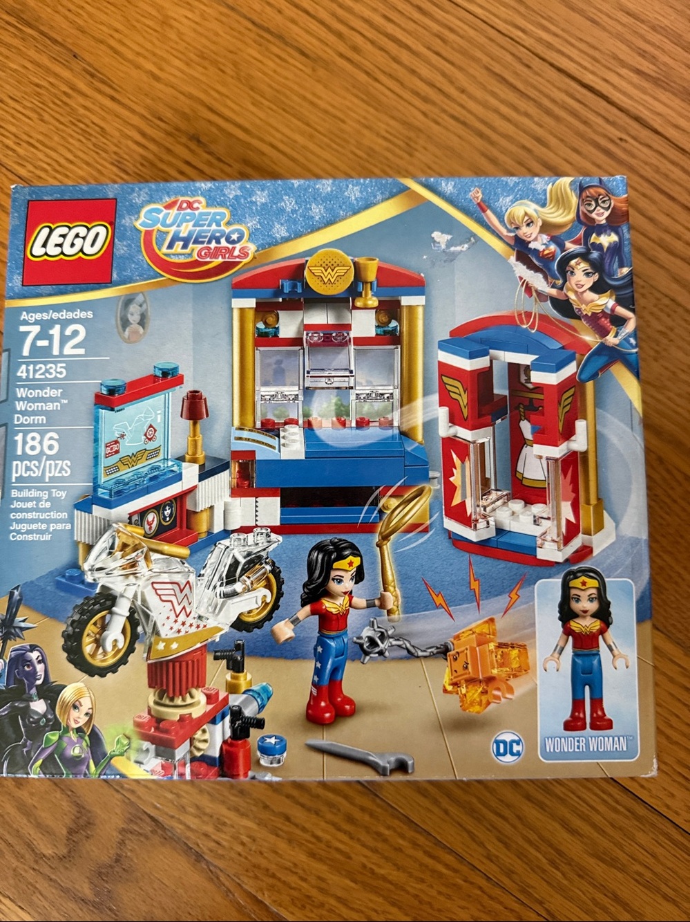 NIB Lego Retired Wonder Women DC Super Hero Girls #41235 186 Pieces Ages 7-12